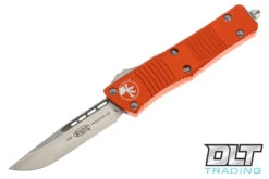 Microtech 139-4OR Troodon S/E - Orange Handle - Satin Blade