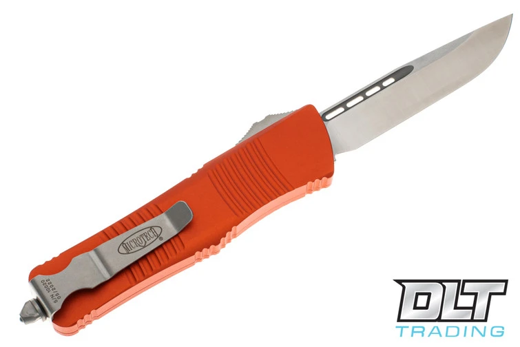 Microtech 139-4OR Troodon S/E - Orange Handle - Satin Blade 2 Microtech 139-4OR Troodon S/E - Orange Handle - Satin Blade - Image 2