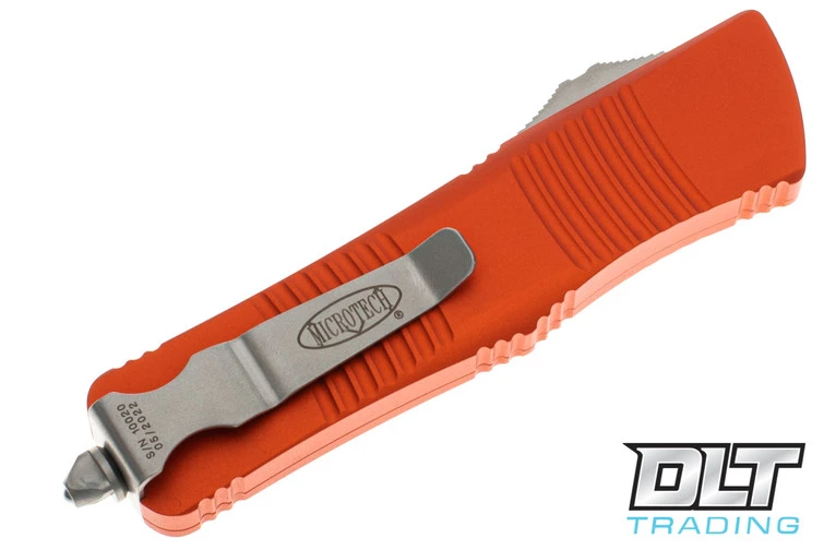 Microtech 139-4OR Troodon S/E - Orange Handle - Satin Blade 4 Microtech 139-4OR Troodon S/E - Orange Handle - Satin Blade - Image 4