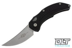 Microtech 268A-10 Brachial - Black Handle - Stonewashed Blade