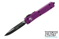 Microtech 148-1VI UTX-70 S/E - Violet Handle - Black Blade