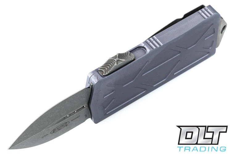 Microtech 157-10APGY Exocet - Grey Handle - Apocalyptic Blade 3 Microtech 157-10APGY Exocet - Grey Handle - Apocalyptic Blade - Image 3