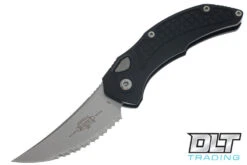 Microtech 268A-12 Brachial S/E - Black Handle - Stonewashed Blade