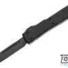 Microtech 121-16CFS Ultratech S/E - Carbon Fiber - Damascus Blade - Signature Series