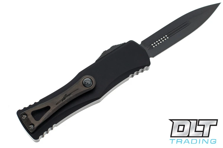 Microtech 702-1DLCTSH Hera D/E - Black Handle - DLC Blade 2 Microtech 702-1DLCTSH Hera D/E - Black Handle - DLC Blade - Image 2