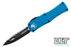 Microtech 702-3BL Hera D/E - Blue Handle - Black Blade