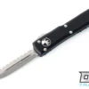 Microtech 122-12AP Ultratech D/E - Black Handle - Apocalyptic Blade