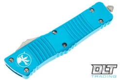 Microtech 142-4TQ Combat Troodon D/E - Turquoise Handle - Satin Blade -Knife Online Shop microtech knives 804227 21939.1659633029