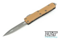 Microtech 122-10APGTTAS Ultratech D/E - Tan G-10 - Apocalyptic Blade - Signature Series