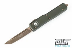 Microtech 149-13APOD UTX-70 T/E - OD Green Handle - Bronze Blade