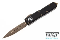 Microtech 232-13AP UTX-85 D/E - Black Handle - Bronze Apocalyptic Blade