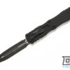 Microtech 227-1T Dirac Delta D/E - Black Handle - Black Blade