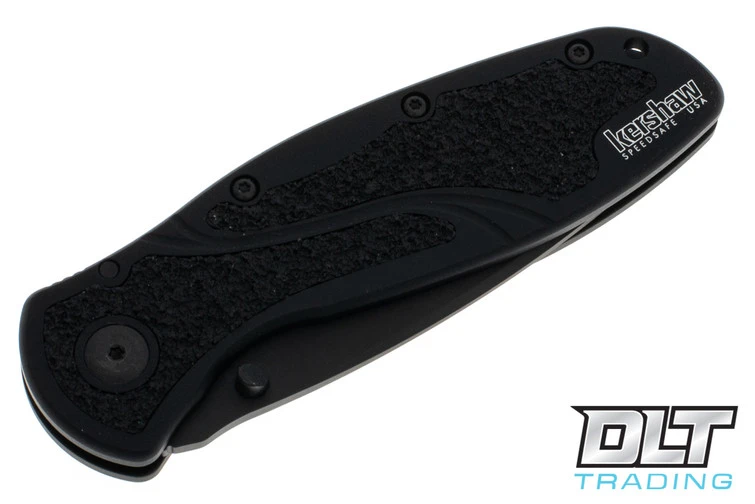 Kershaw Ken Onion Blur - Black Tanto Blade - Partially Serrated 3 Kershaw Ken Onion Blur - Black Tanto Blade - Partially Serrated - Image 3