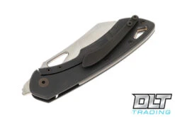 Olamic Cutlery WhipperSnapper Bolsterlock Wharncliffe - Satin Blade - Dark Blasted & Mam… -Knife Online Shop olamic 31423020 10623.1678885860