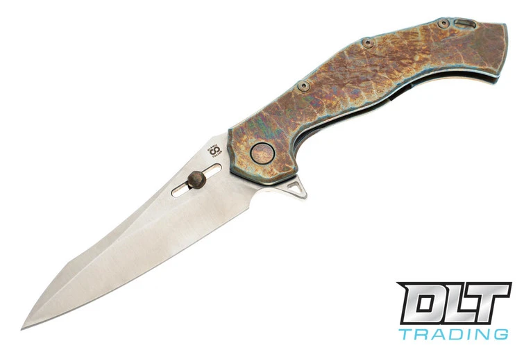Olamic Cutlery Soloist Agent - Satin Blade - Neontropic Handle - Rocks Sculpted Handle -… 1 Olamic Cutlery Soloist Agent - Satin Blade - Neontropic Handle - Rocks Sculpted Handle -…