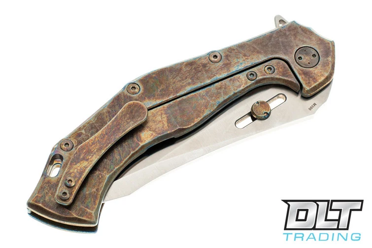 Olamic Cutlery Soloist Agent - Satin Blade - Neontropic Handle - Rocks Sculpted Handle -… 5 Olamic Cutlery Soloist Agent - Satin Blade - Neontropic Handle - Rocks Sculpted Handle -… - Image 5