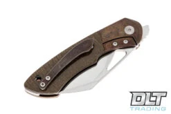 Olamic Cutlery WhipperSnapper Bolsterlock Sheepsfoot - Satin Blade - Antique Bolster - G… 9 Olamic Cutlery WhipperSnapper Bolsterlock Sheepsfoot - Satin Blade - Antique Bolster - G… -Knife Online Shop olamic cutlery whippersnapper 1208245 56022.1670520482