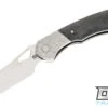 Olamic Cutlery WhipperSnapper Bolsterlock Wharncliffe - Satin Blade - Frosty Bolster - M…