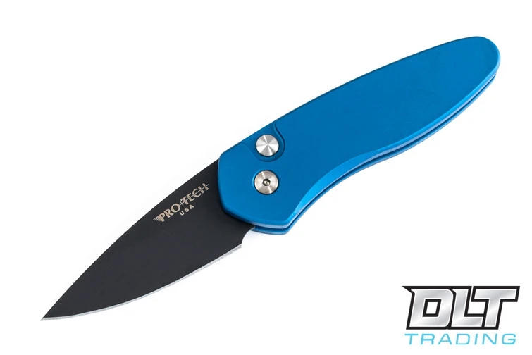 Pro-Tech Sprint - Blue Handle - Black Blade 1 Pro-Tech Sprint - Blue Handle - Black Blade