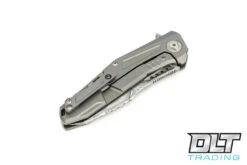 Reate Knives Reate K-3 - Titanium - Mokuti Inlay - Damasteel Tanto Blade -Knife Online Shop reate knives 813230 81549.1628880562