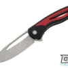 Sharp By Design Apex Drop Point Flipper - Black & Red - S90V Blade