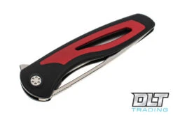 Sharp By Design Apex Drop Point Flipper - Black & Red - S90V Blade -Knife Online Shop sharp by design apex 91920259 30546.1663677702