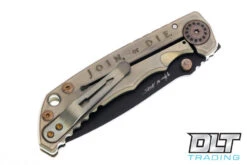 Spartan Harsey Folder - Join Or Die - Black Blade -Knife Online Shop spartan harsey folder 1011230 45642.1665520369