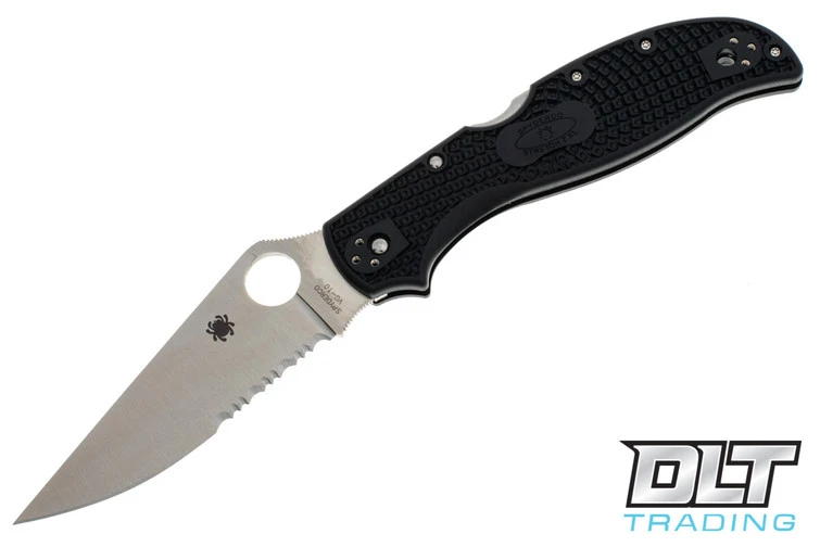 Spyderco Stretch 2 XL Lightweight - Partially Serrated 1 Spyderco Stretch 2 XL Lightweight - Partially Serrated