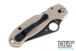 Spyderco Para 3 Tan G-10 - Black 20CV Blade -Knife Online Shop spyderco para3 1019324 84054.1666214475